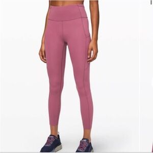 NWOT Lululemon's Fast and Free Tight II Non-Reflective Nulux 25" Size 2